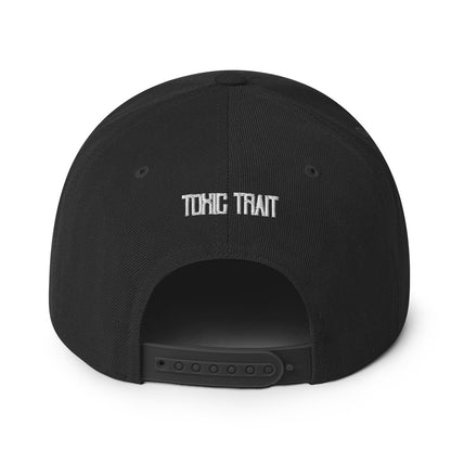 Toxic Trait Flat Bill Snapback Hat